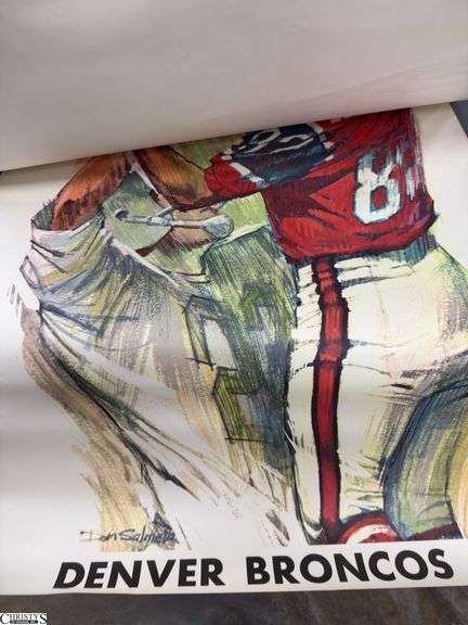 Approx. 23 Sports Posters.  Includes Football, Racing and Basketball.