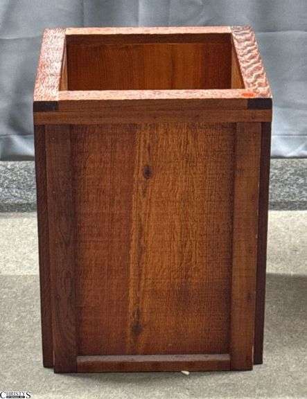Wooden Umbrella Box 14.5x14.5x19 image