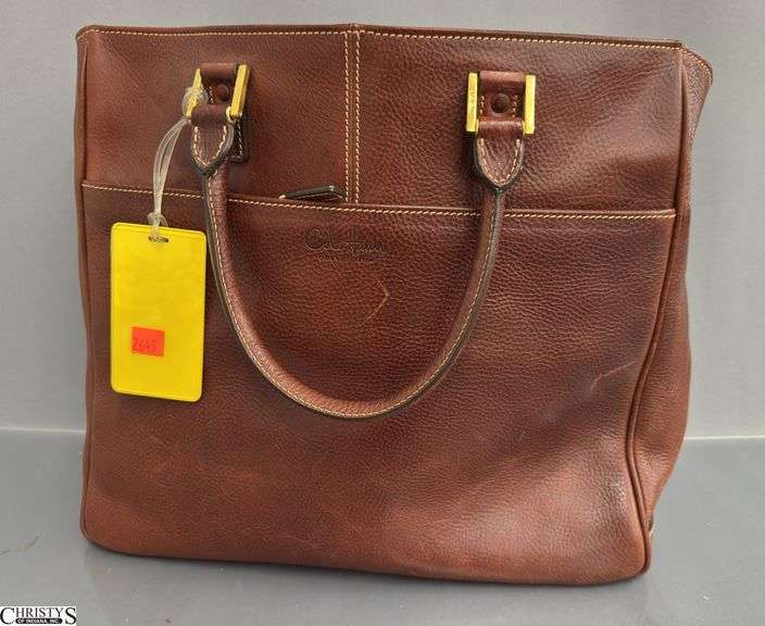 Brown Cole Haan 2005 Brief Case Tote, Laptop Bag image