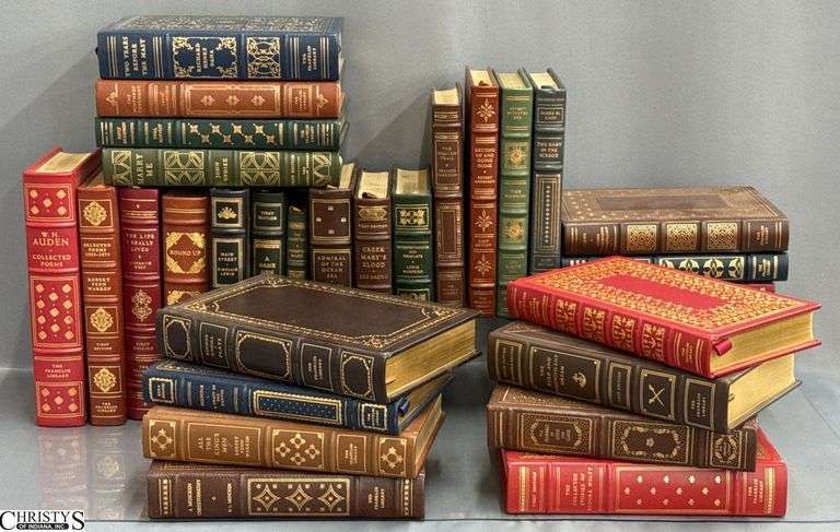The Franklin Library Books, Some First Editions, Some Embossed image