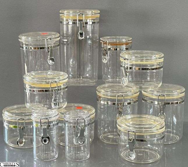 Clear Plastic Canisters image