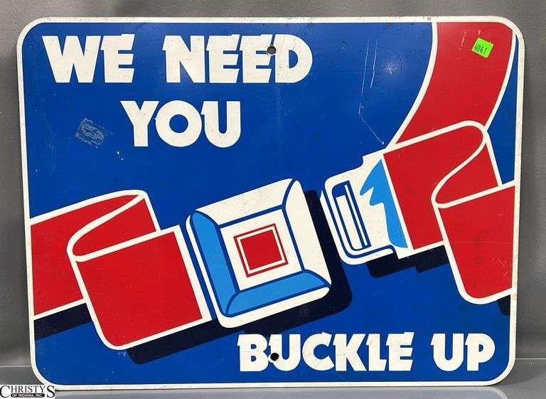 Metal We Need You To Buckle Up 24x18 image
