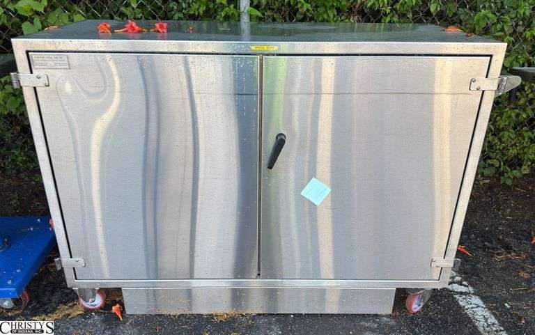 2 Door Rolling Cabinet 62x25x41 image
