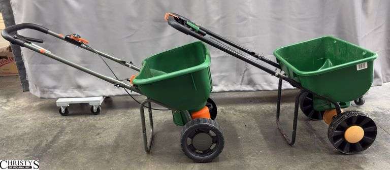 2 Scotts Push Lawn Seeders image