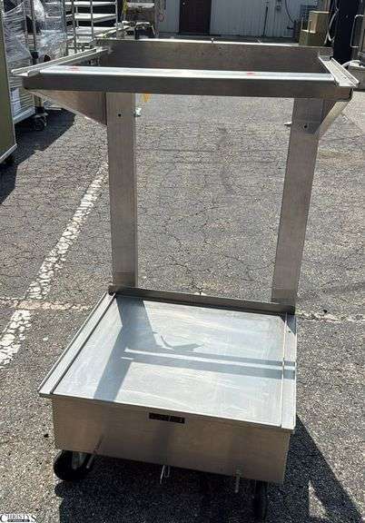Stainless Rack OR Tray holder With Brake 27x28x50" image