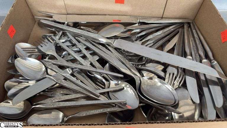 Winthrop Stainless Flatware, Some Serving Pieces image