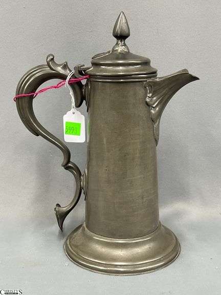 James Dixon & Sons Pewter Pitcher 12" image