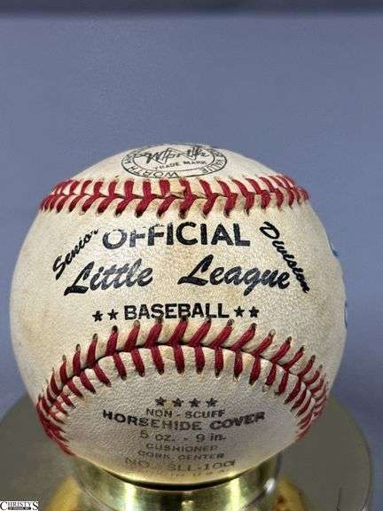 Red's Autographed Baseball Includes Jeff Brantley, Chris Dickerson, Dusty Baker, George Grande and Yonder Alonzo image