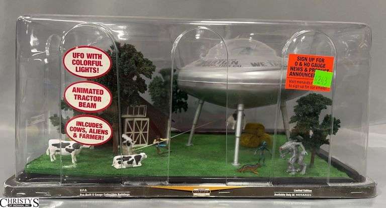 Menards Gold Line UFO Limited Edition Building For Model Layouts image