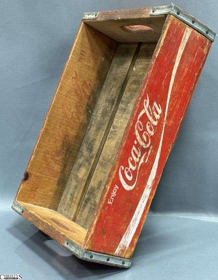 Coca Cola Wooden Crate 18" x 12" image