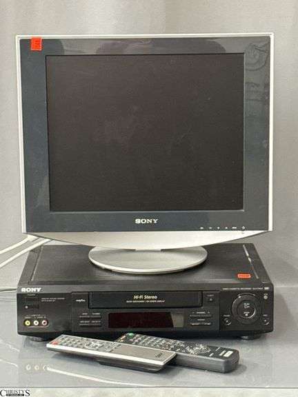 Sony VCR, Monitor image
