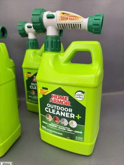 6 Bottles of Home Armor Outdoor Cleaners