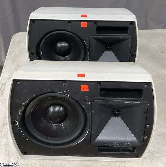 2 Klipsch Wall Mount Speakers - Untested - 12" x 12" x 16" of each image