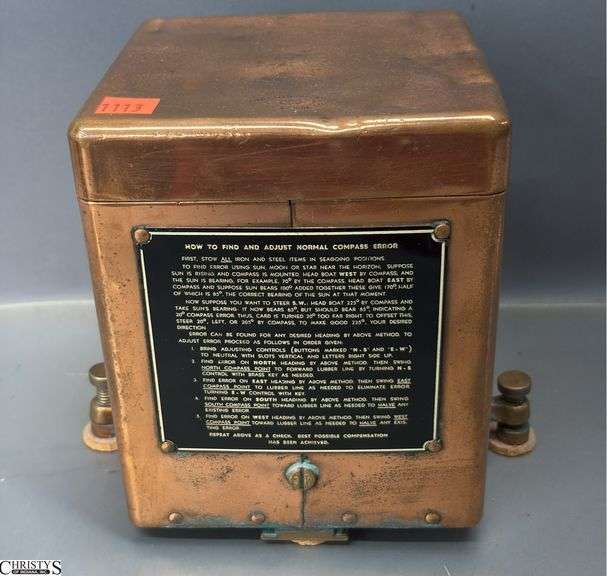 John E. Hand & Sons Company Compass, Model LMC - 101 - D - 8" x 6" x 8" image