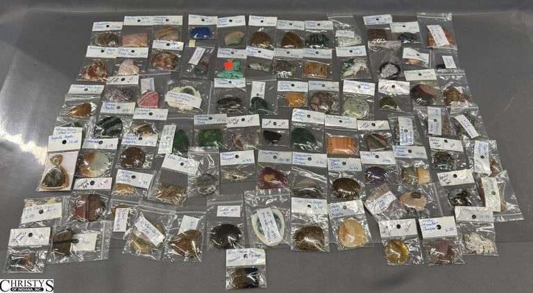 Individually Packaged Stones, For Jewelry Making Agates, Turquoise, Jasper, Jade and Others image
