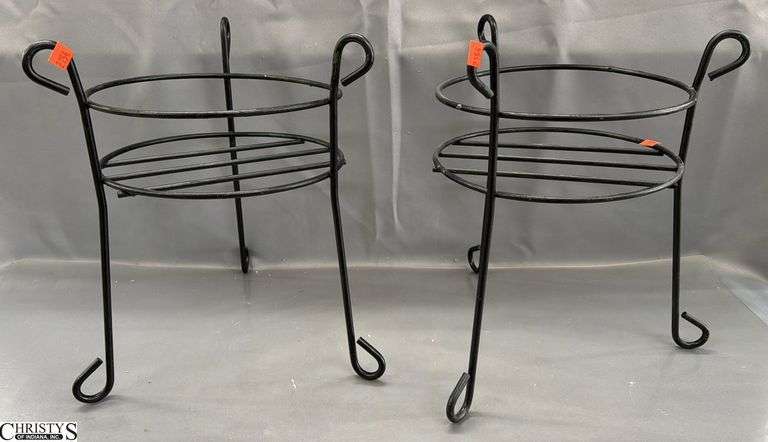 2 Plant Stands 10x13" image