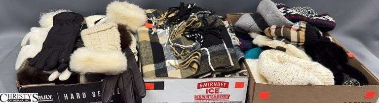 Ladies Assorted Gloves, Winter Scarves, Hats - Med/Lrg image