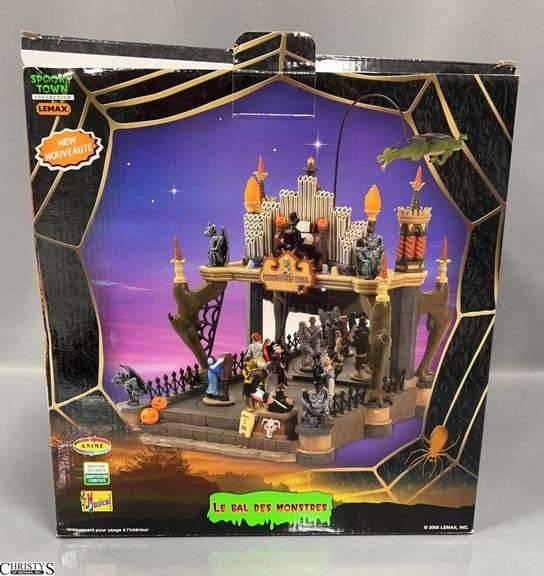 Spooky Town By Lemax, Monsters Ball image