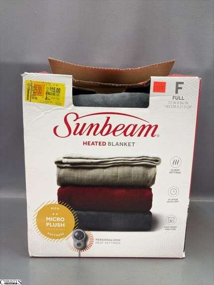 Sunbeam Full Size Heated Blanket image
