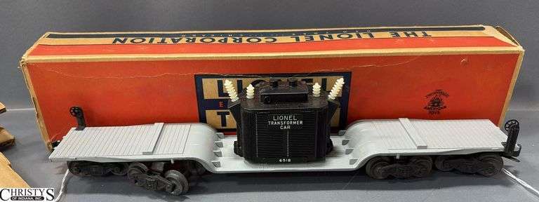 Lionel Transformer Car In Box, Box Missing End Flap image