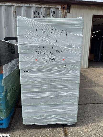 Pallet of Coffee Mugs image