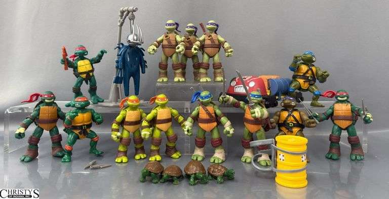 Teenage Mutant Ninja Turtles Viacom 4.25” Action Figures image