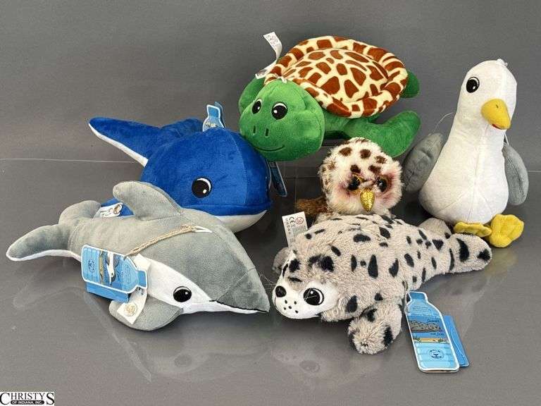 Push Sea Animals Made From Recycled Plastics image