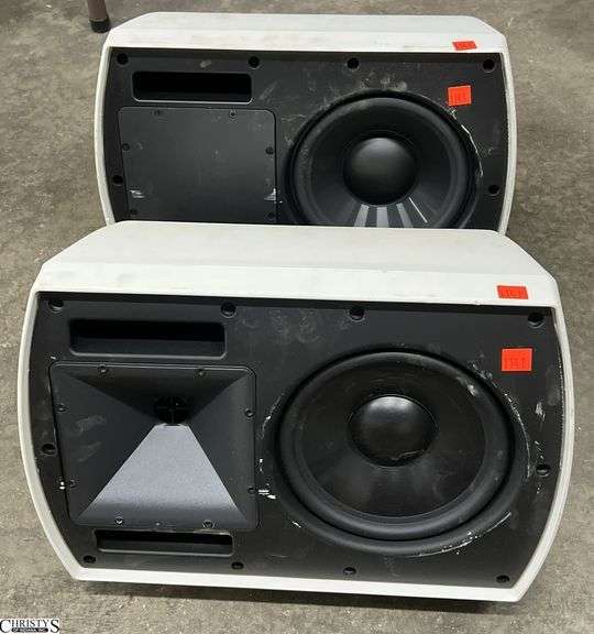 2 Klipsch Wall Mount Speakers - Untested - 12" x 12" x 16" of each image