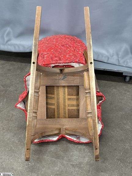 Sewing Rocking Chair and Foot Rest