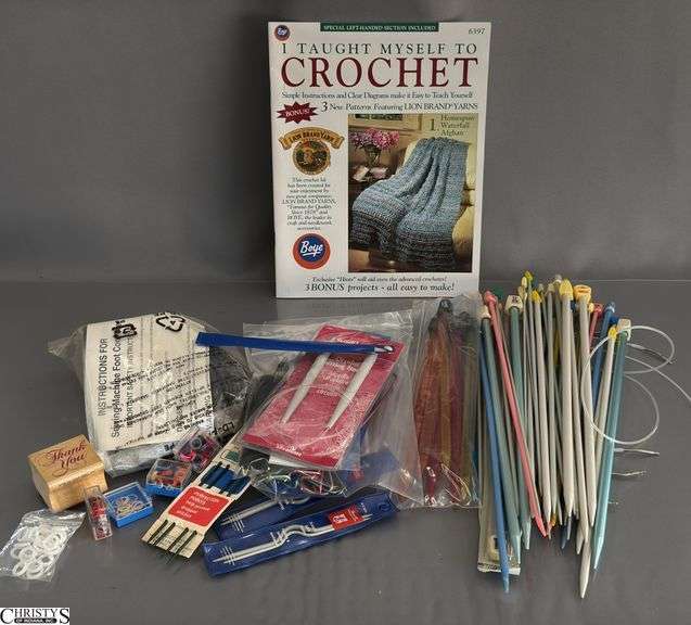 Crochet and Knitting Needles image