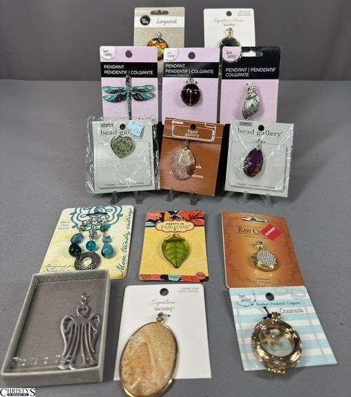 13 Pendant and a 3-Piece Charm Set Still with Original Package. image