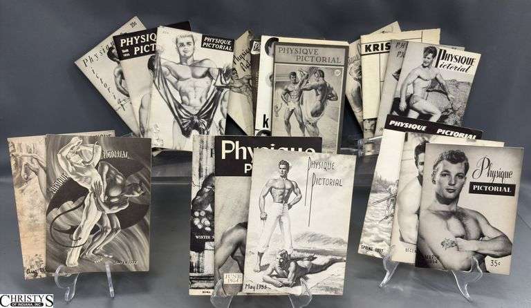 1950's Men's Physique Pictorial Magazines image