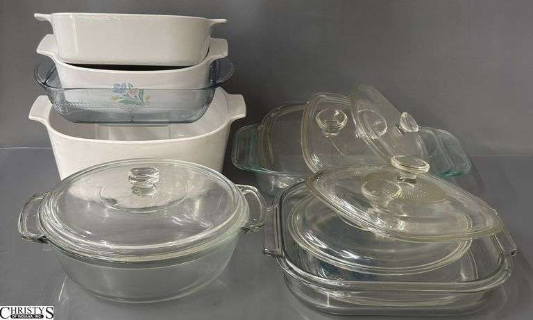 Pyrex, Corning Ware Baking Largest Marked 5L image