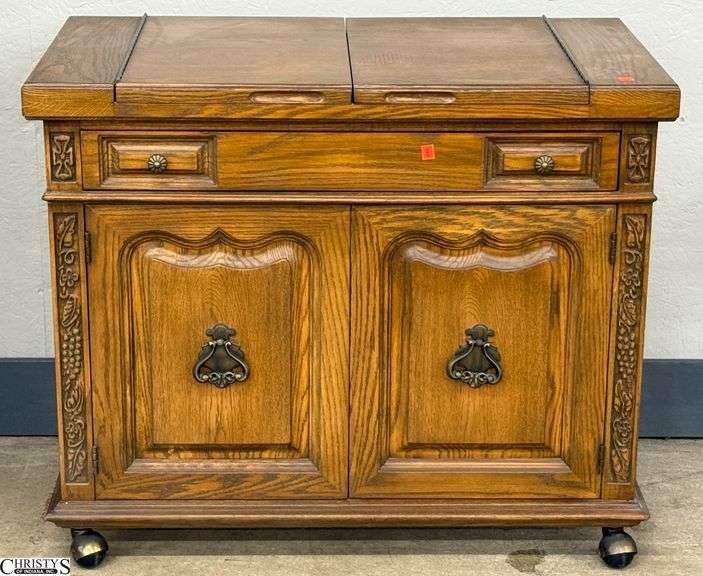 Romweber Flip Top Bar Cabinet - 36x20x30 image