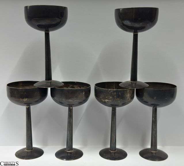 6pcs Marked Sterling Stems 5" image