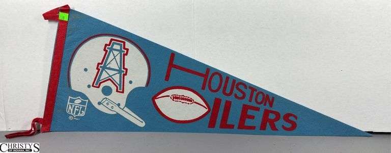 Houston Oilers NFL Pennant Dated 1967 image