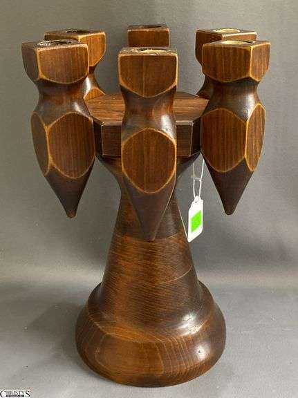 Wood Candelabra 7.25"x11" image