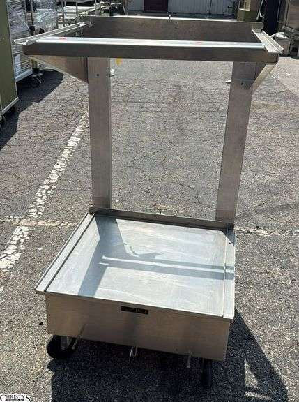 Stainless Rack OR Tray holder With Brake 27x28x50" image
