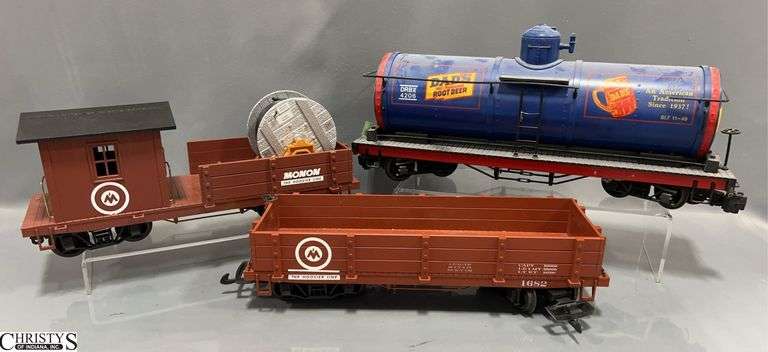 3 Standard Gauge Train Cars image
