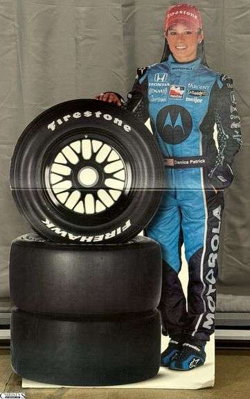 Danica Patrick Cardboard Cutout 66" Tall image