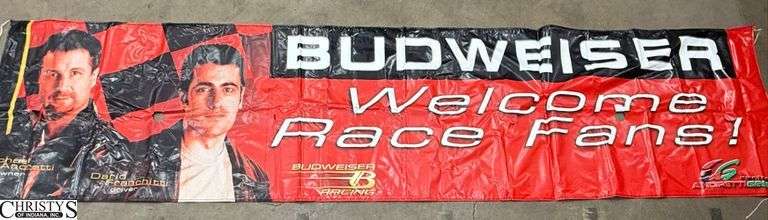 Dario Franchitti Michael Andretti Banner 2003 17.5' x 4' image