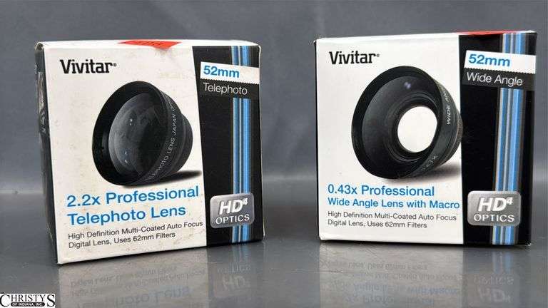 2 Vivitar Lens In Boxes image