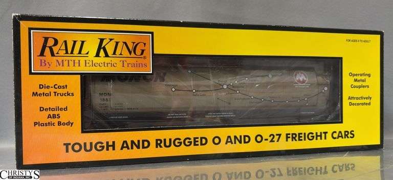 Rail King Monon 4 Bay Cylindrical Hopper Car 30-75274 image