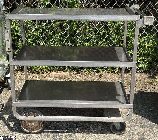 Stainless Bus Cart 38x23x37" image