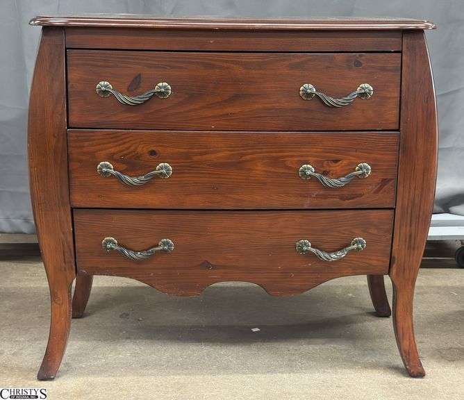 3 Drawer Chest 36x17x32" Has Some Scuffing and Wear image