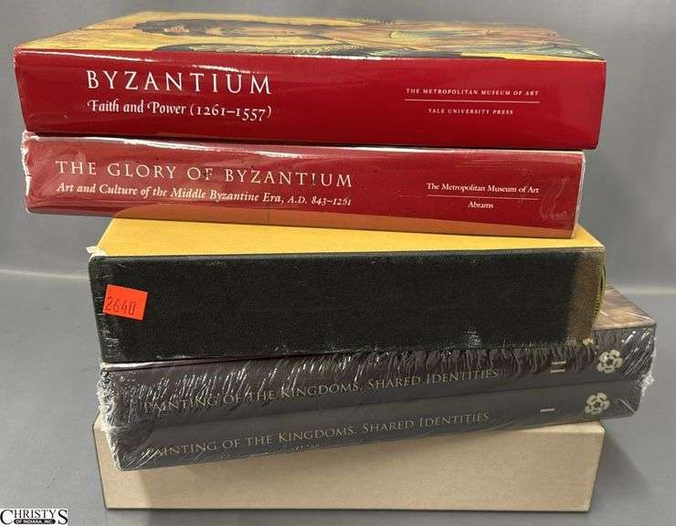 5 Hard Cover Books, Chinese Painting, Painting of Kingdoms One Set is Unopened image