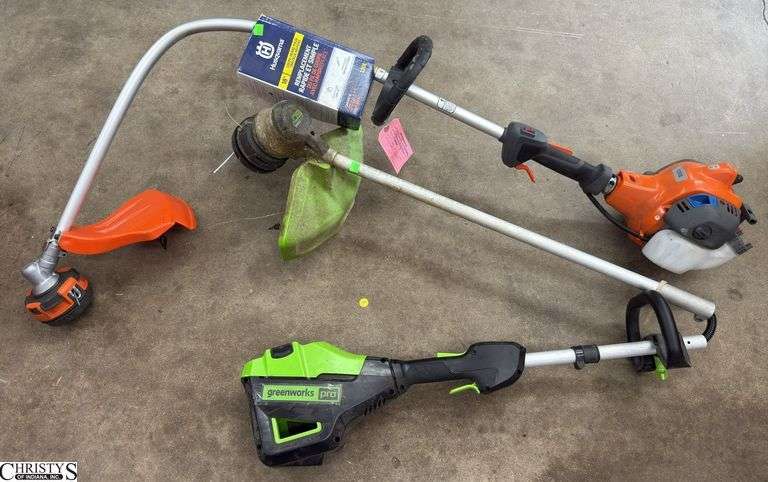 Damaged Husqvarna and Greenworks Pro Weed Eater image
