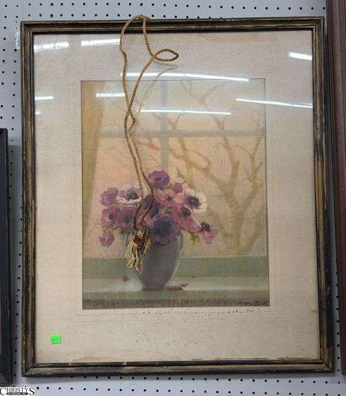Framed Print After Jacques Bille - 25" x 29.5" of frame image