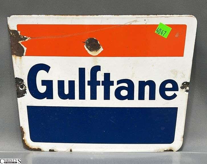 Gulftane Metal Pump Plate 11x9 image