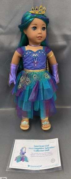 2022 American Girl Sapphire Splendor Doll image
